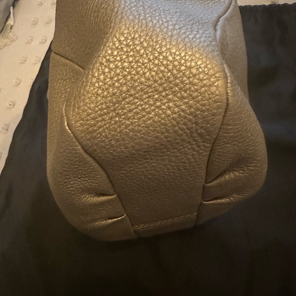 Fendi Metallic Silver Leather Hobo - Picture 12 of 16